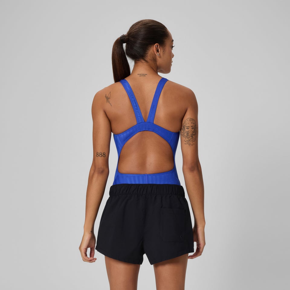 Short d’entraînement noir pour femmes