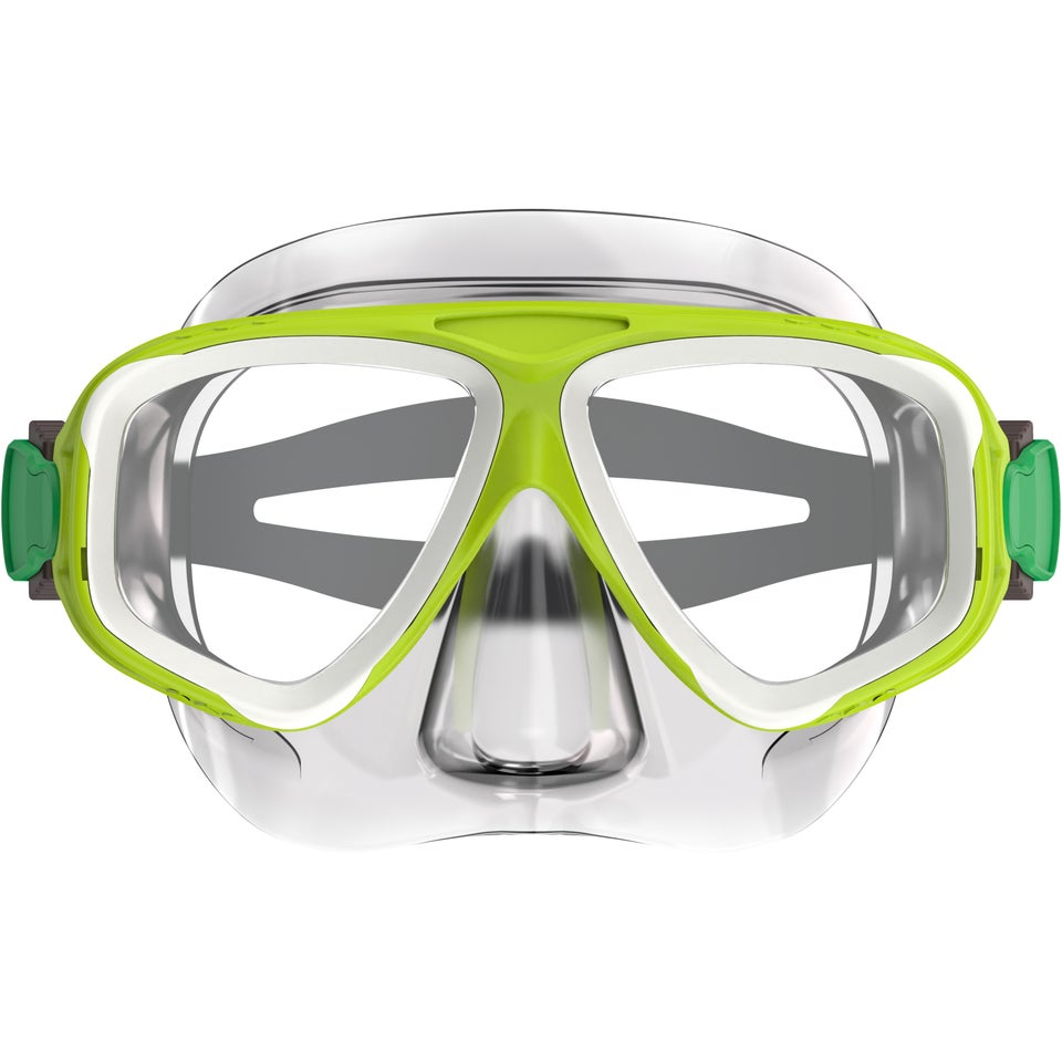 Masque de plongée Adventure pour adultes, vert