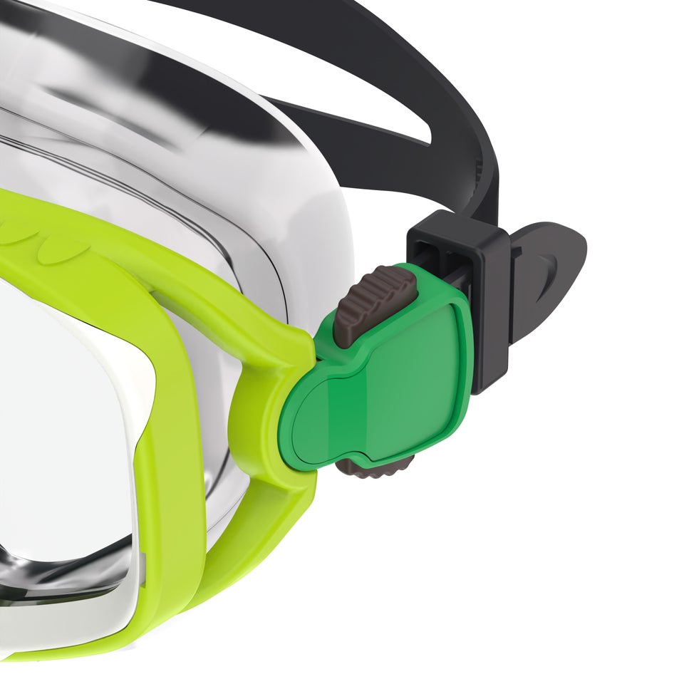 Masque de plongée Adventure pour adultes, vert