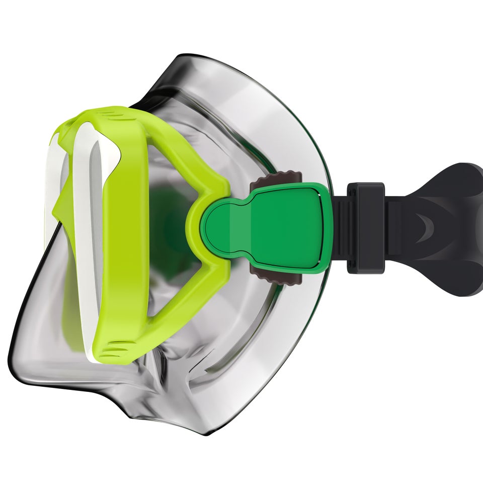 Masque de plongée Adventure pour adultes, vert