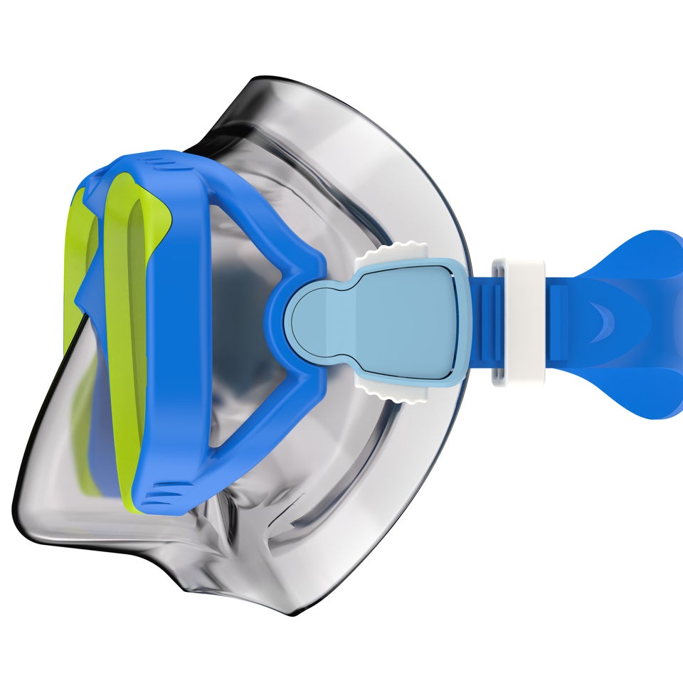 Masque de plongée Adventure pour juniors, bleu