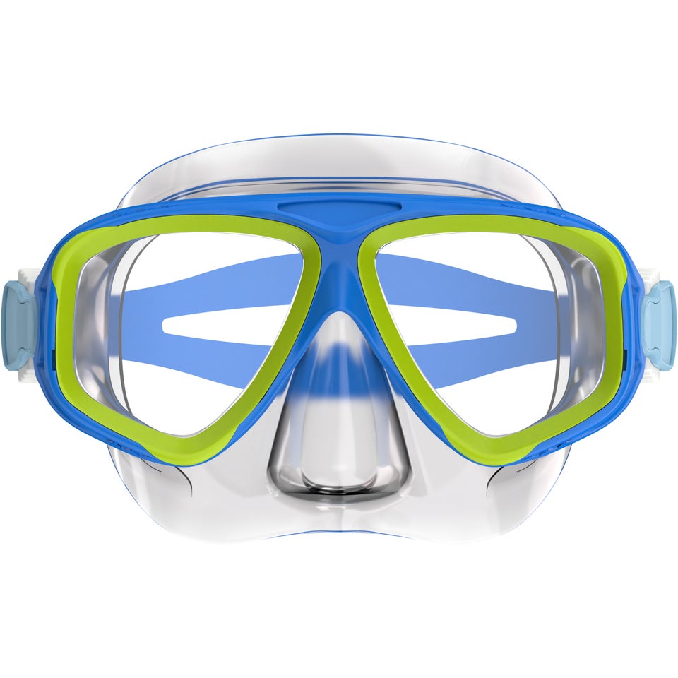 Masque de plongée Adventure pour juniors, bleu