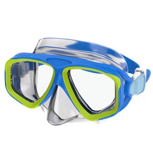 Junior Adventure Dive Mask Blue - One Size