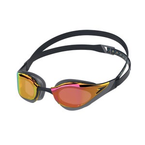 Fastskin Pure Focus Mirrored Goggles Black/Orange - One Size