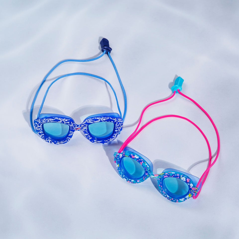 Kids Sunny G Pop Seasiders Print Goggles Blue