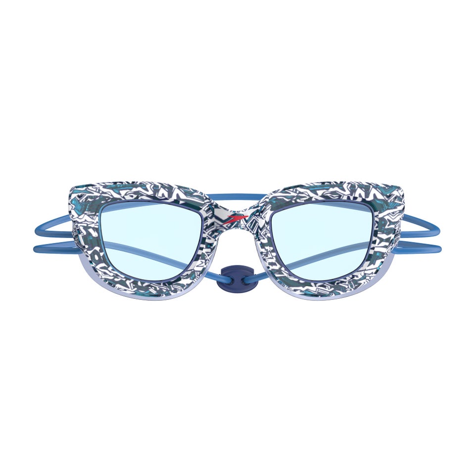 Kid's Sunny G Pop Seasiders Print Goggles Blue