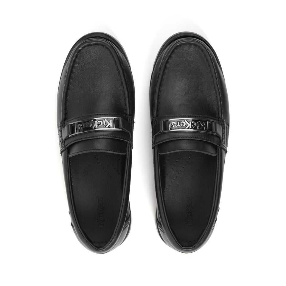 Adult Unisex Lennon Loafer Leather Black