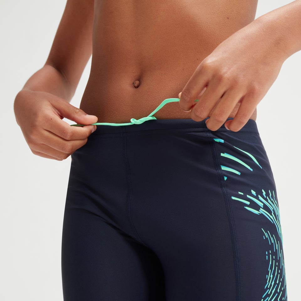 Jammer Garçon Plastisol Placement bleu marine/vert