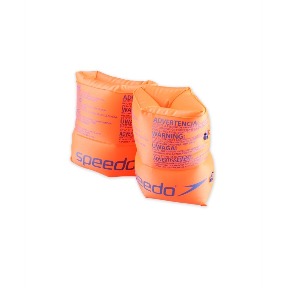 Junior Roll Up Armbands Orange