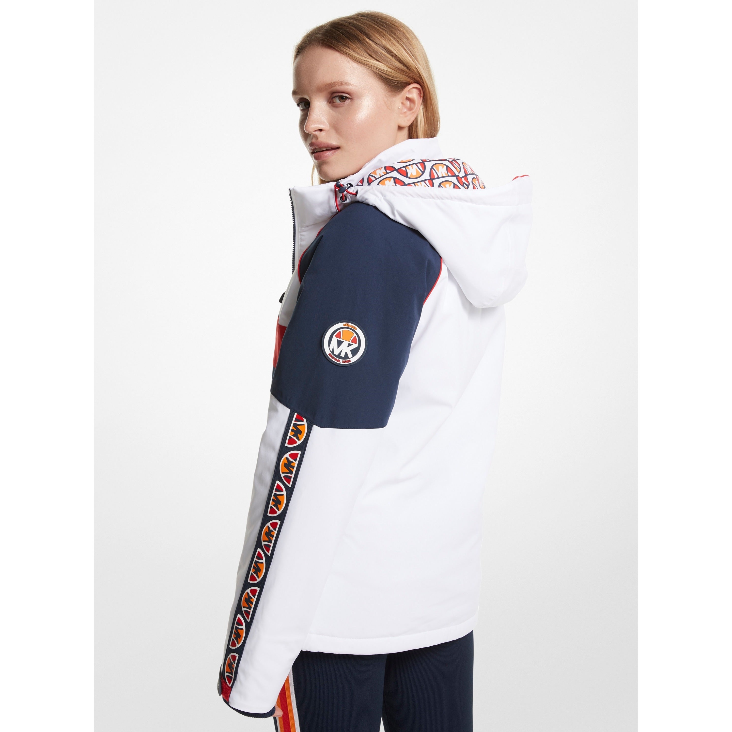 Women's MK X ellesse Silverton Ski Jacket White | ellesse UK