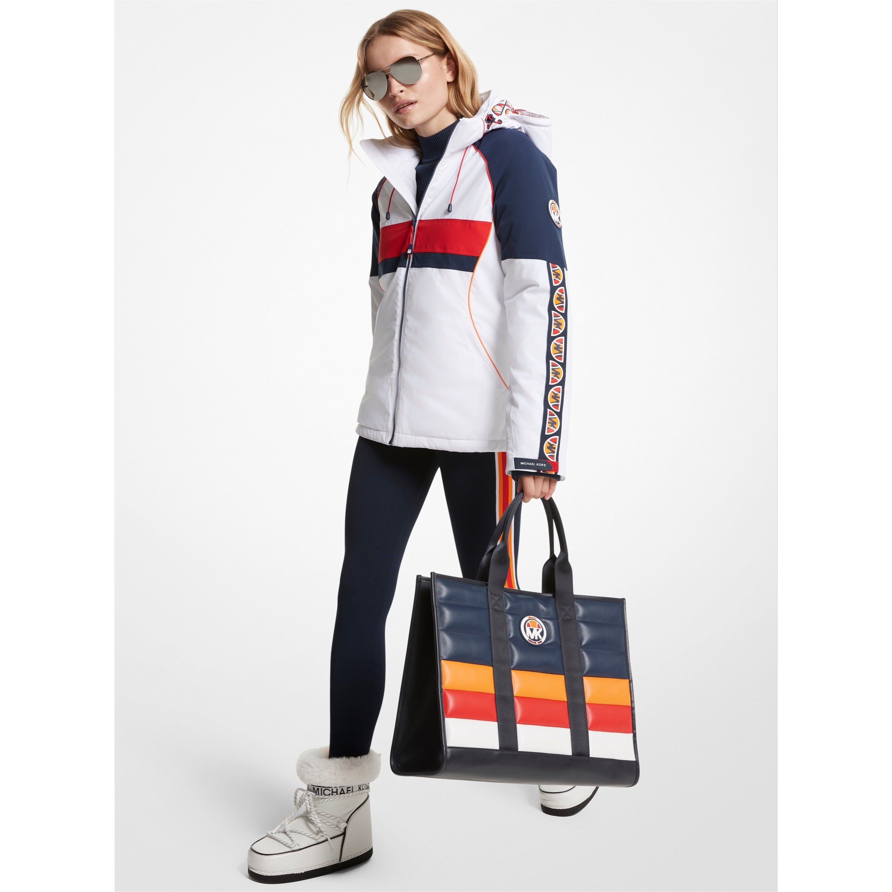 Women's MK X ellesse Silverton Ski Jacket White | ellesse UK