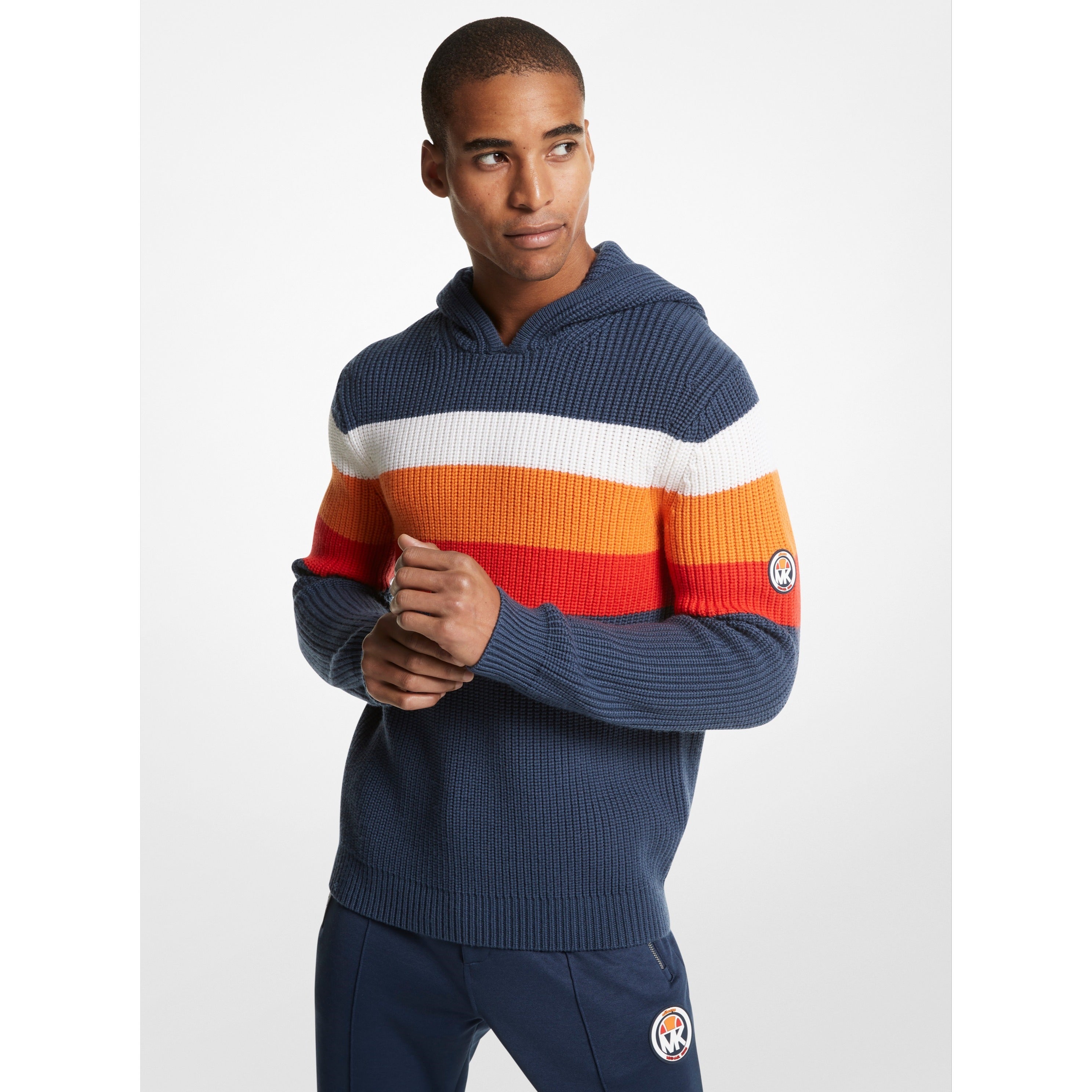 Men's MK X ellesse Pullover Hoody Blue | ellesse UK
