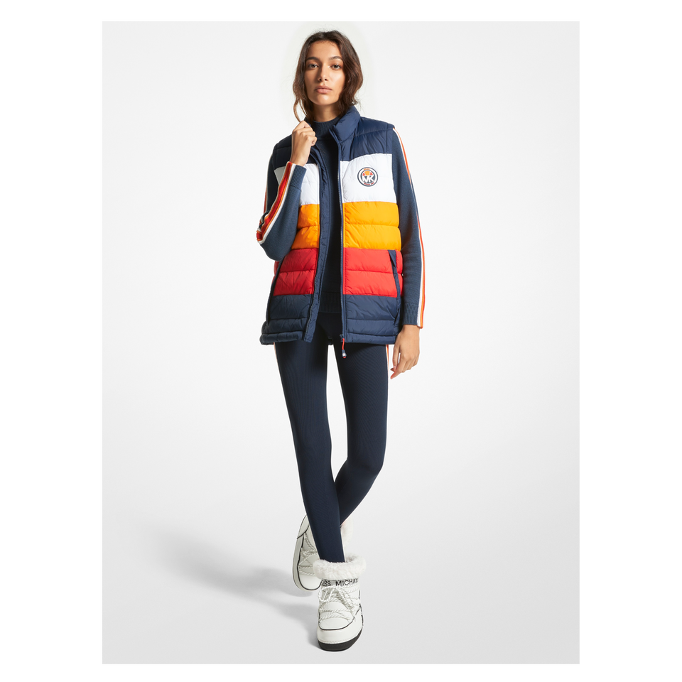 Women's MK X ellesse Vail Ski Vest White