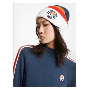 MK X ellesse Chunky Rib Hat Blue