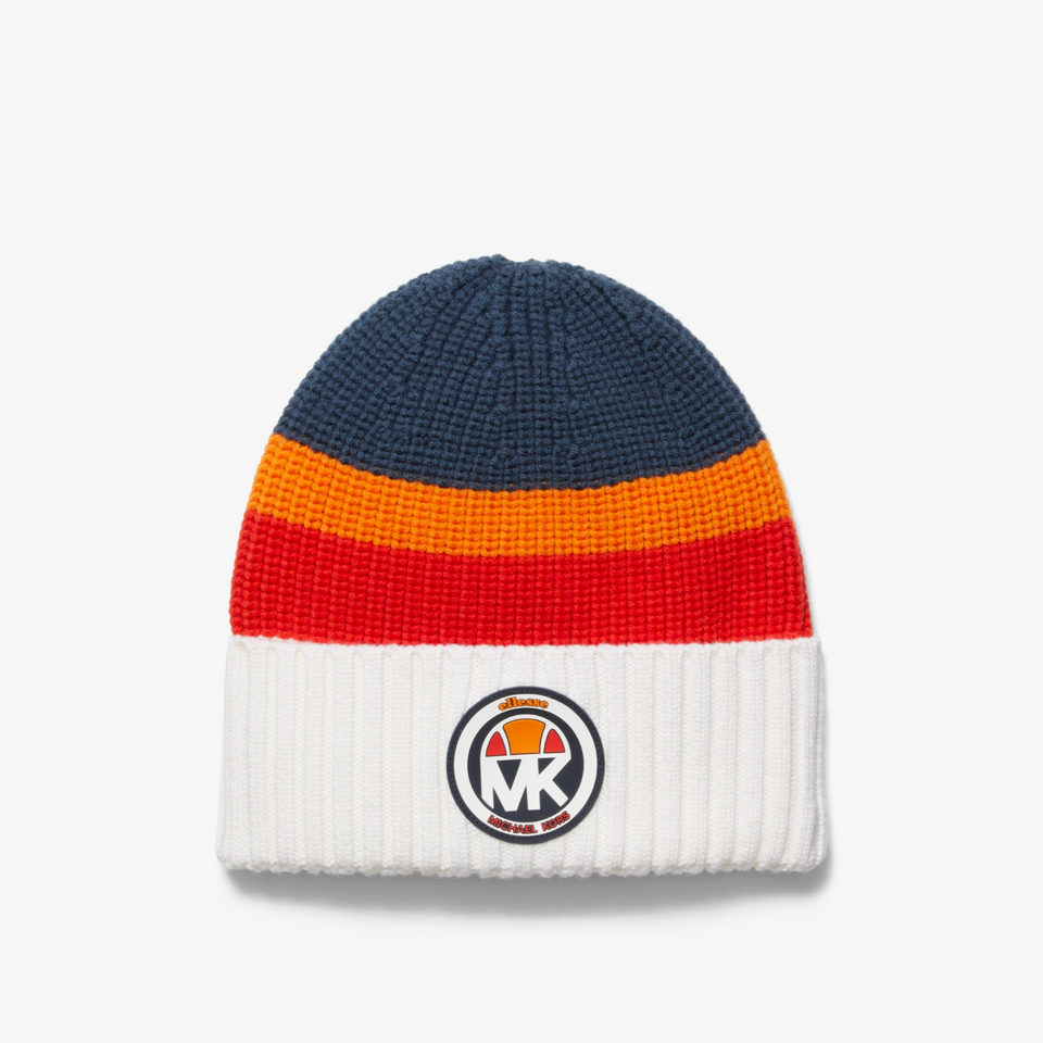 MK X ellesse Strickmütze Blau