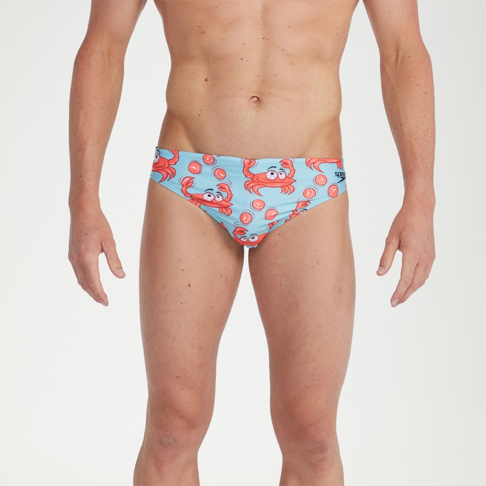 Escape Crab Juggler 5 cm Badehose für Herren, blau