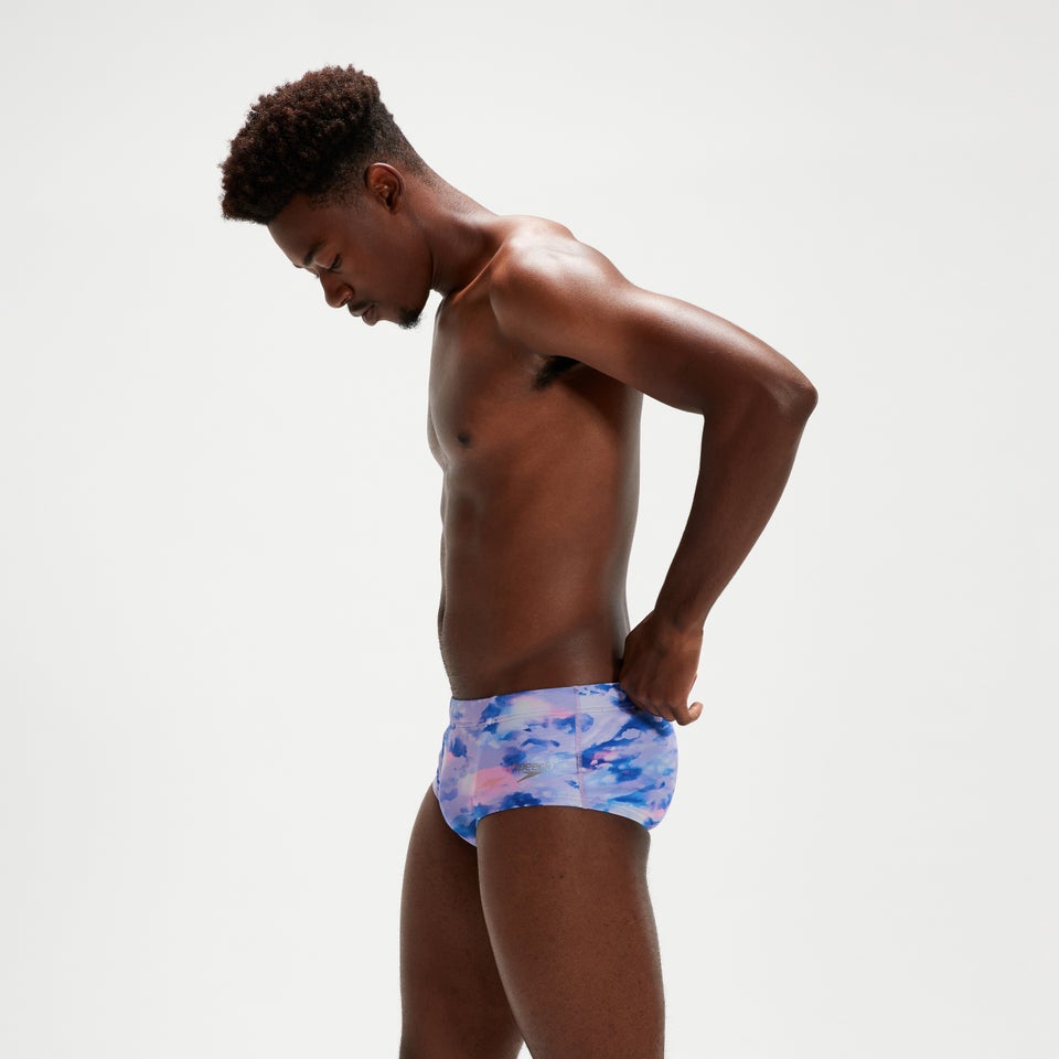 Slip de bain Homme Training Clearwater Dawn 13,5 cm lilas