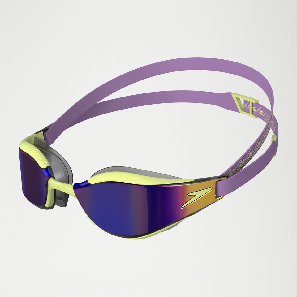 Lunettes de natation Adulte Fastskin Hyper Elite effet miroir lilas