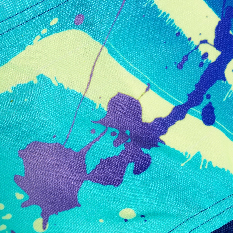 Slip de bain Homme Club Training 14 cm bleu/lilas