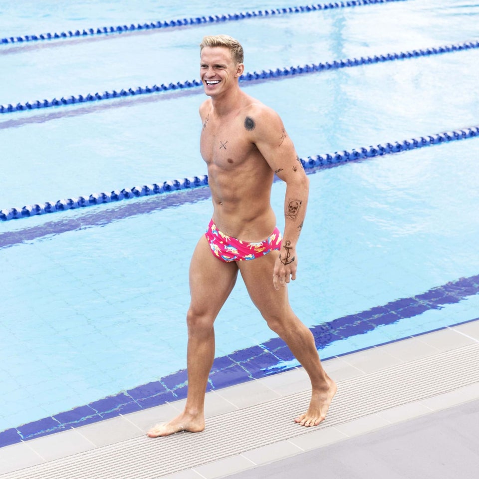 Men's Melbourne Escape 2" Brief Red