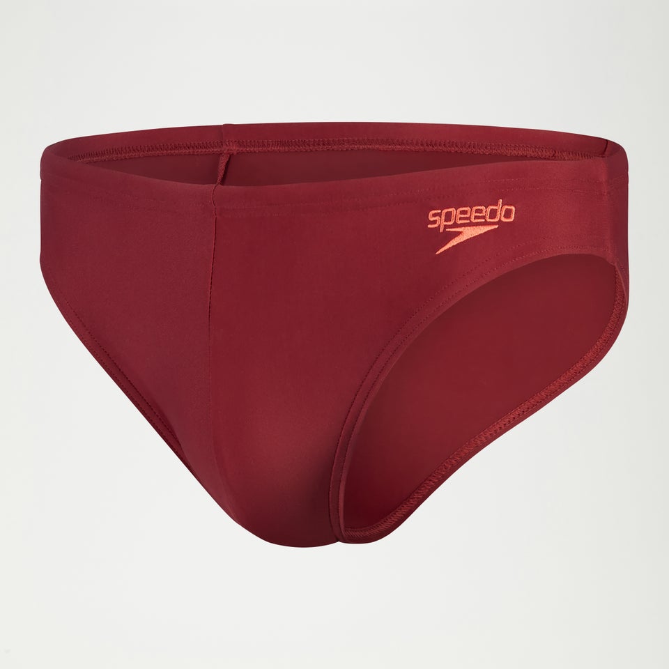 5 cm Solar Badehose für Herren Weinrot/Koralle