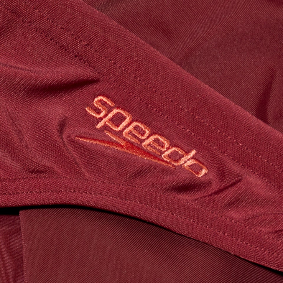 5 cm Solar Badehose für Herren Weinrot/Koralle