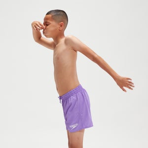 Short de bain Garçon Essential 33 cm lilas