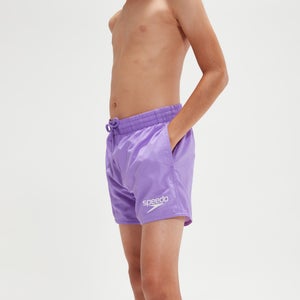 Short de bain Garçon Essential 33 cm lilas