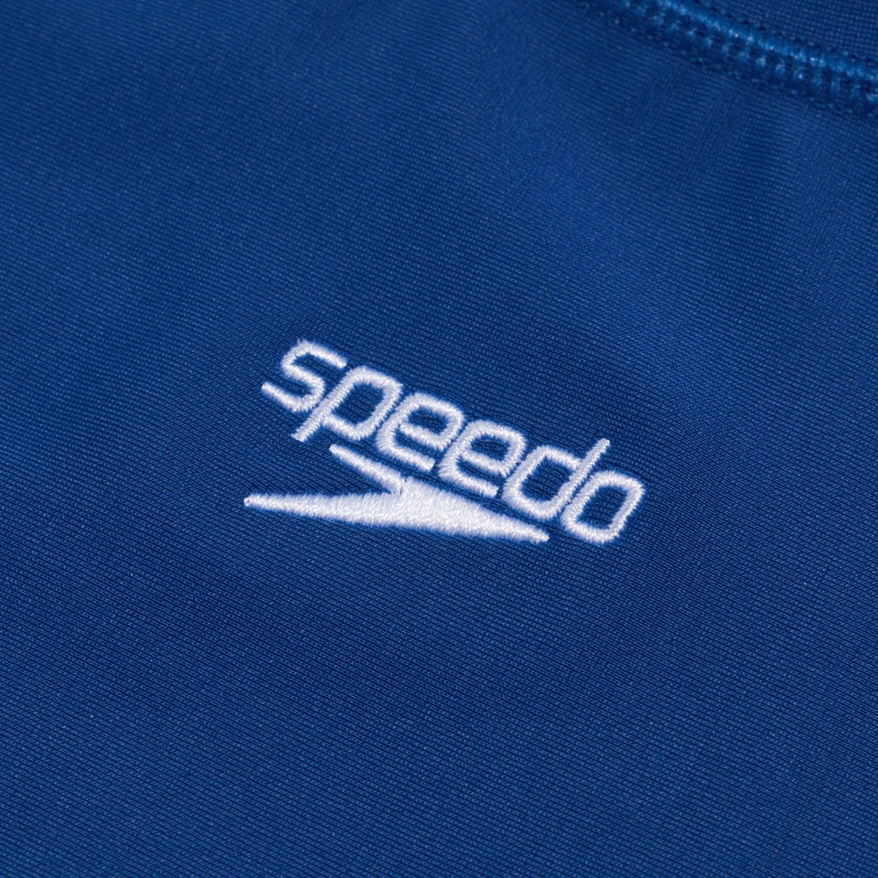 Boys' Printed Long Sleeve Rash Top Blue