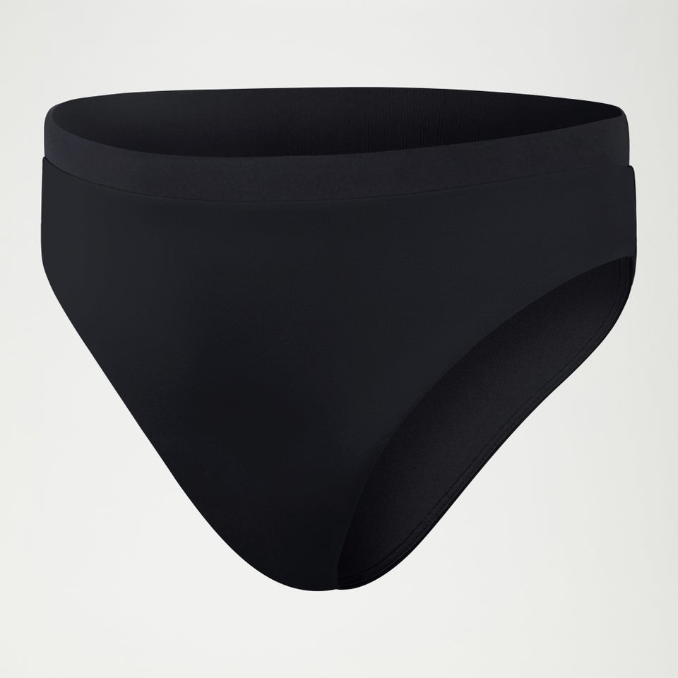 FLU3NTE High Waist Bikini Bottom Black