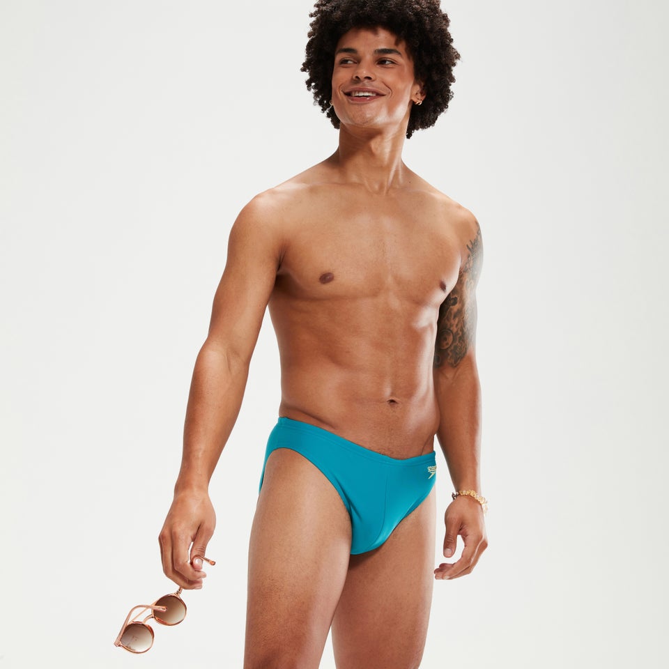 Slip de bain Homme Solar 5 cm aqua