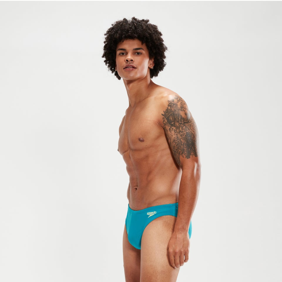Slip de bain Homme Solar 5 cm aqua