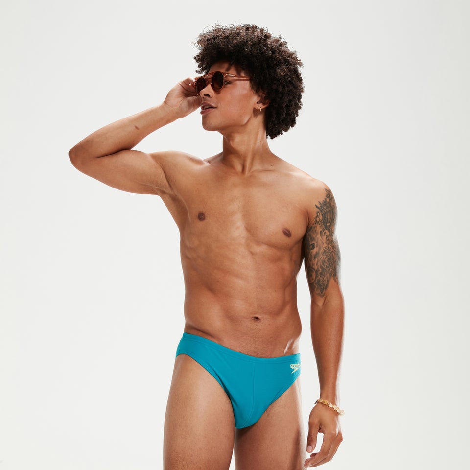 Slip de bain Homme Solar 5 cm aqua