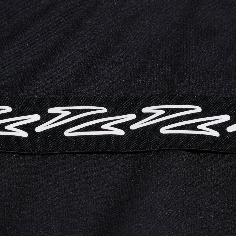 Monopièce élastique à logo couleur unie Flu3nte pour femmes, blanc