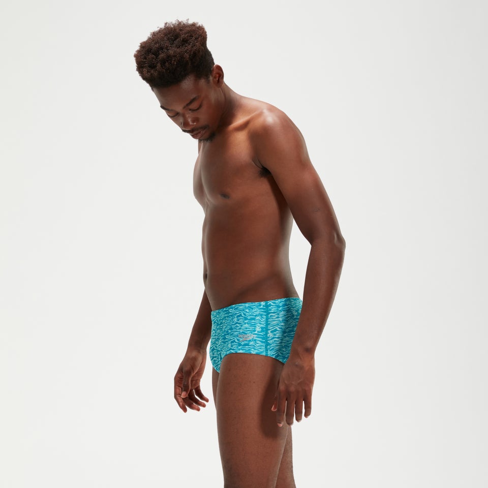13,5 cm Club Training Sundown Shores Badehose für Herren Aqua