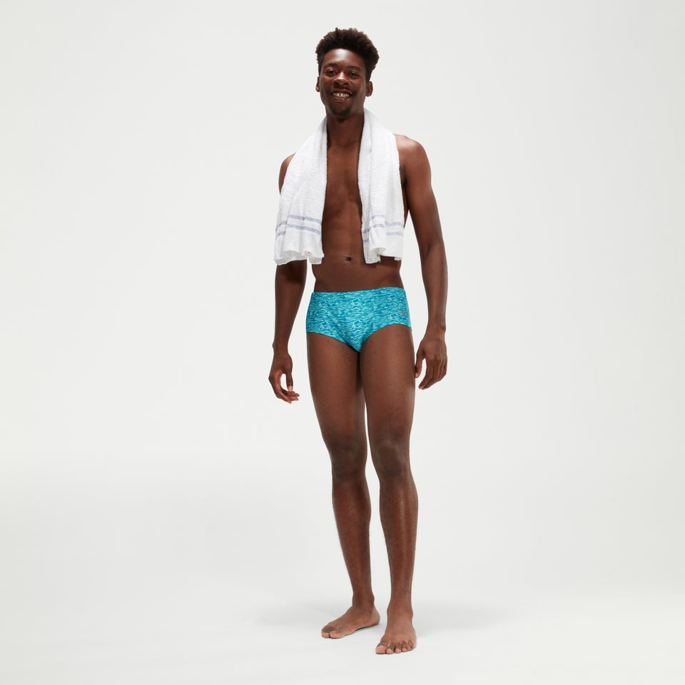 13,5 cm Club Training Sundown Shores Badehose für Herren Aqua