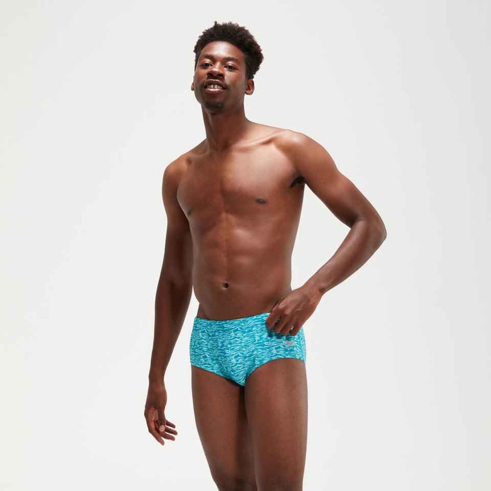 13,5 cm Club Training Sundown Shores Badehose für Herren Aqua