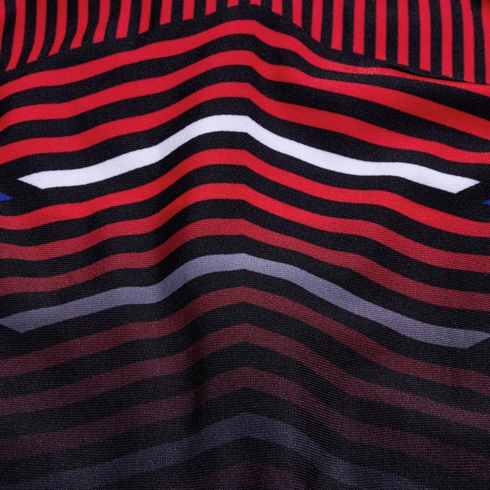 Women's Printed Hydrasuit Black/Red