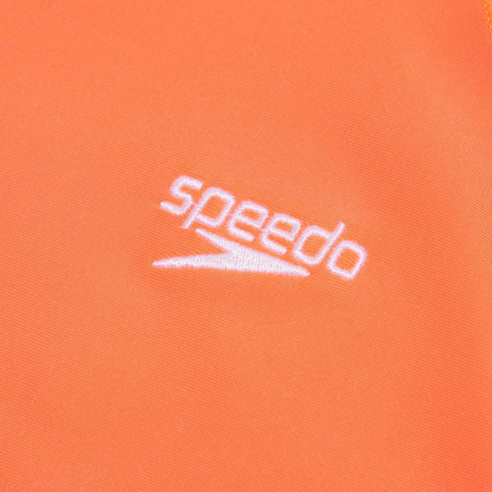 Bedrucktes kurzärmeliges Rash-Top für Jungen Orange