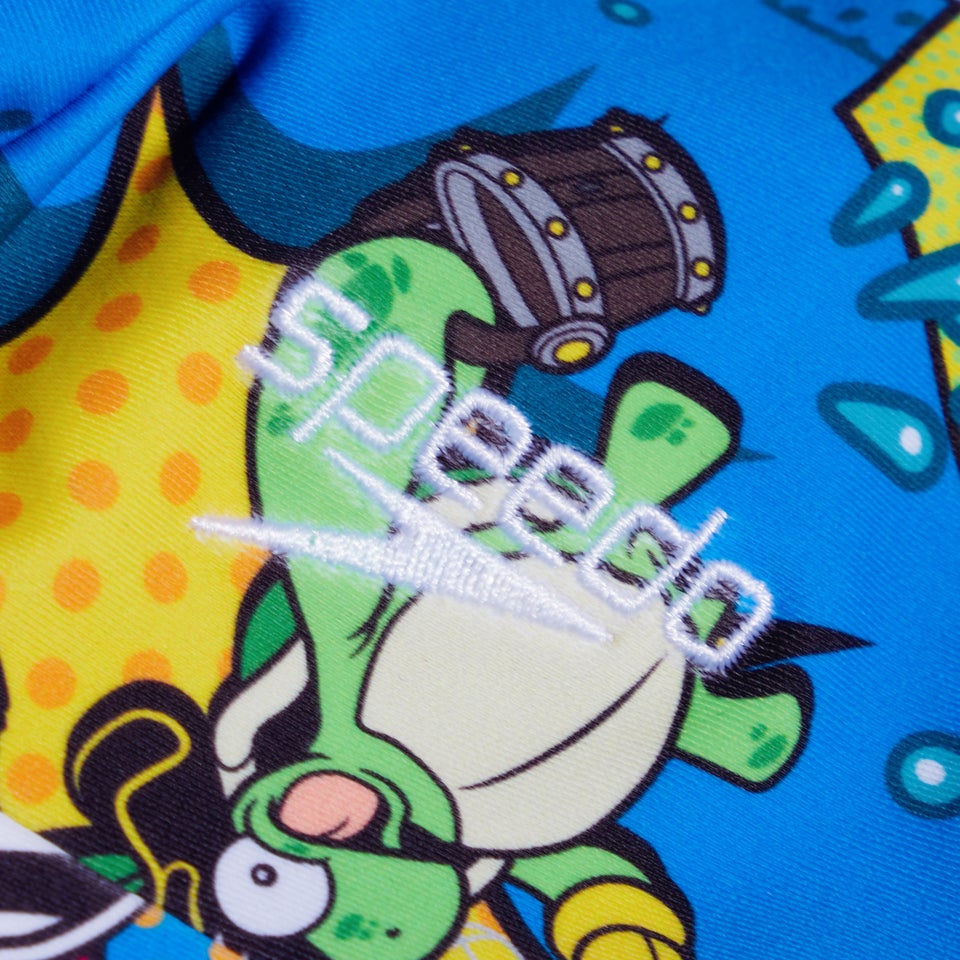 Schwimmlern-Sonnenschutzhut für Jungen im Kleinkindalter Blau