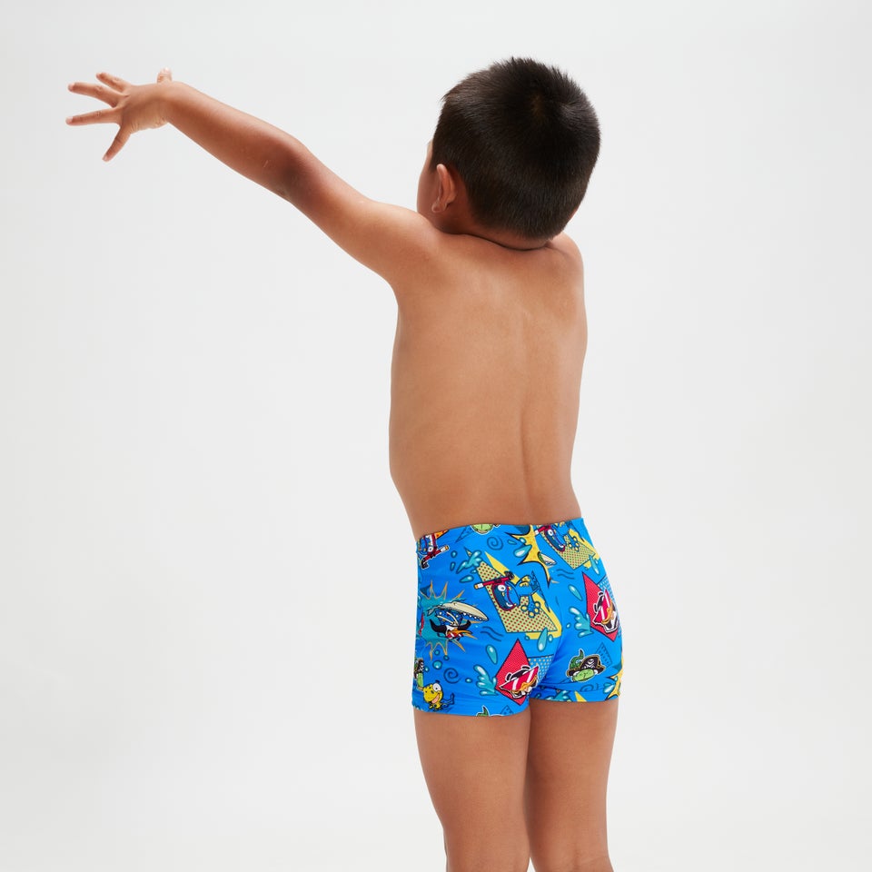 Infant Boys' Learn To Swim Aquashorts Blue/Yellow