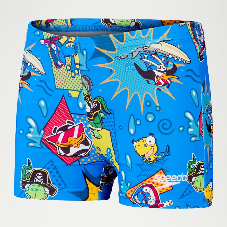 Infant Boys' Learn To Swim Aquashorts Blue/Yellow