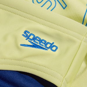 Boys' 6.5cm Logo Brief Yellow