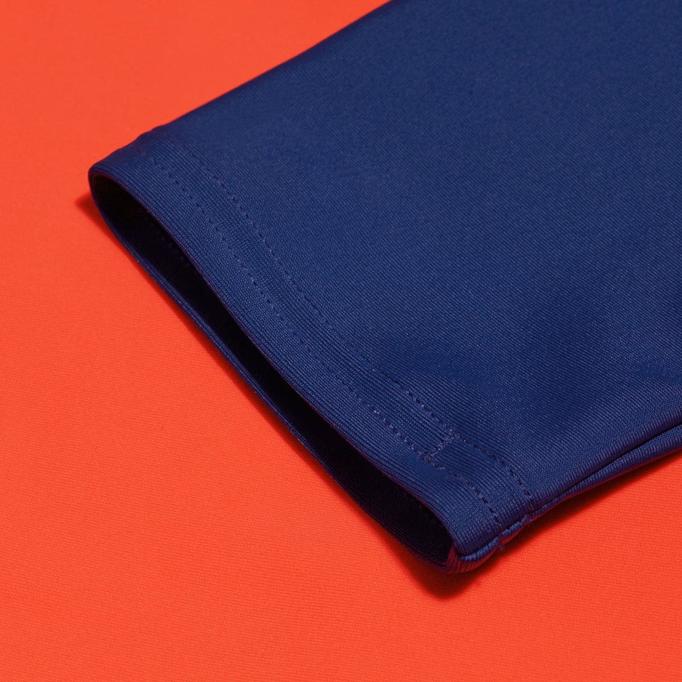 Haut Rash Bébé unisexe Learn To Swim bleu/corail