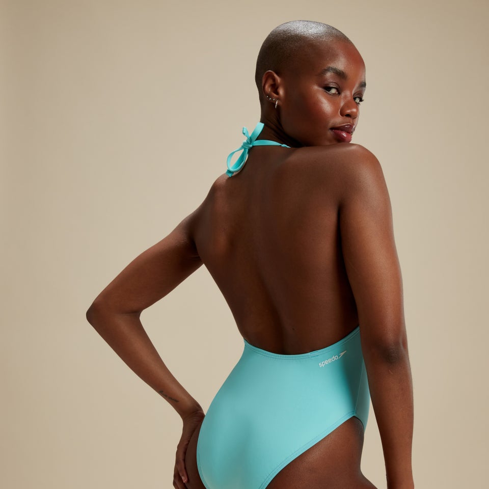 Women's Flu3nte Solid Convertible One piece Blue