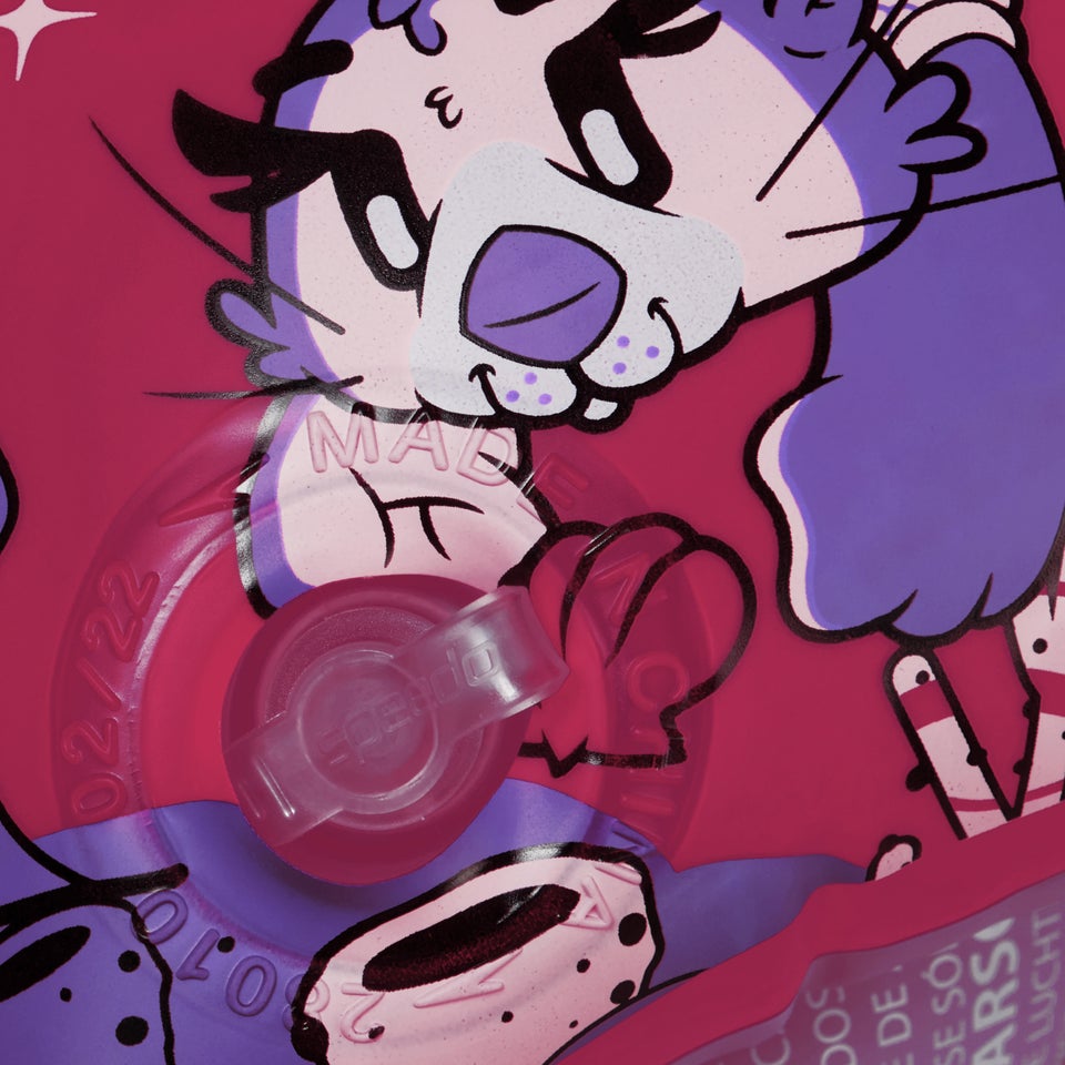 Brassards Bébé Learn to Swim Aria la loutre de mer rose