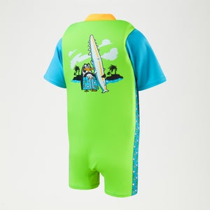 Combinaison de flottaison Bébé Learn to Swim Chima le pingouin africain vert