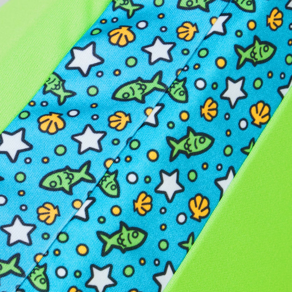 Combinaison de flottaison Bébé Learn to Swim Chima le pingouin africain vert
