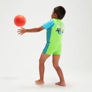 Combinaison de flottaison Bébé Learn to Swim Chima le pingouin africain vert