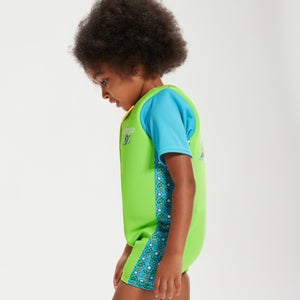 Combinaison de flottaison Bébé Learn to Swim Chima le pingouin africain vert